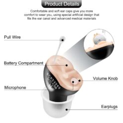 Discrete Wireless Hearing Aids For Hearing Impaired People Battery Duration: 2-4 days  New Arrivals Uncategorized Best Sellers