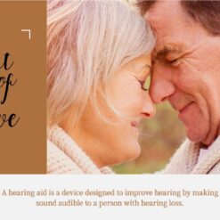 Mini Rechargeable Hearing Aid For The Deaf Digital BET Hearing Aid Adjustable Audio Amplifierelderly Deafness Tools Dropshipping color: brown|Blue  Best Hearing Aids In 2022 New Arrivals Best Sellers