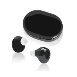 1 Pair USB Rechargeable Mini In Ear Portable Invisible Hearing Aids Assistant Adjustable Tone Sound Amplifier For Deaf Elderly color: Black 2021|Skin Color|White 2021|Black|White  Best Hearing Aids In 2022 New Arrivals Best Sellers