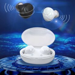 1 Pair USB Rechargeable Mini In Ear Portable Invisible Hearing Aids Assistant Adjustable Tone Sound Amplifier For Deaf Elderly color: Black 2021|Skin Color|White 2021|Black|White  Best Hearing Aids In 2022 New Arrivals Best Sellers