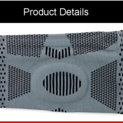 1 pcs Knee Patella Protector Brace Silicone Spring Knee Pad Basketball Running Compression Knee Sleeve Support Sports Kneepads color: HX045 black|HX045 gray|HX051 black|HX051 blue|HX051 gray|HX054 blue|HX054 green|HX054 orange|HX082 black|New black|New orange|Gray with 2 Filters|Black|Blue  New Arrivals As Seen On TV Best Sellers Clearance