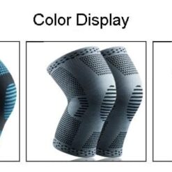 1 pcs Knee Patella Protector Brace Silicone Spring Knee Pad Basketball Running Compression Knee Sleeve Support Sports Kneepads color: HX045 black|HX045 gray|HX051 black|HX051 blue|HX051 gray|HX054 blue|HX054 green|HX054 orange|HX082 black|New black|New orange|Gray with 2 Filters|Black|Blue  New Arrivals As Seen On TV Best Sellers Clearance
