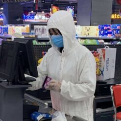 Disposable Protection Gown Dust Spray Suit Siamese Non-woven Dust-proof Anti Splash Clothing Safely Protection Clothes pa_1ef722433d607dd9d2b8b7:  New Arrivals 2020 Fight Coronavirus