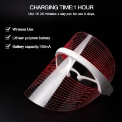 3 Colors LED Light Therapy Face Mask Photon Instrument Anti-aging Anti Acne Wrinkle Removal Skin Tighten Beatuy SPA Treatment 1ef722433d607dd9d2b8b7: China|United States  face Mask Therapy Face Mask NEW
