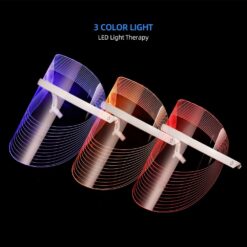 3 Colors LED Light Therapy Face Mask Photon Instrument Anti-aging Anti Acne Wrinkle Removal Skin Tighten Beatuy SPA Treatment 1ef722433d607dd9d2b8b7: China|United States  face Mask Therapy Face Mask NEW