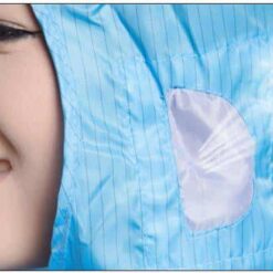 Anti-static Working Hat With Shawl Work Cap Hat Anti-Dust Shoulder Cap White/blue/pink Workshop Supplies Cap color: Pink|Blue|White  New Arrivals 2020 Fight Coronavirus