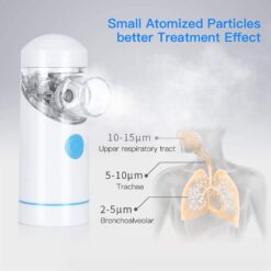 USB Rechargeable Mini Mesh Nebulizer Inhaler Kit Travel Portable Handheld Silent Atomizer for Adult Kids Asthma Rhinitis Cough pa_1ef722433d607dd9d2b8b7:  New Arrivals 2020 Best Sellers Uncategorized