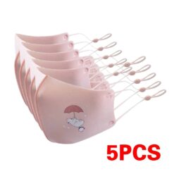 5pcs Cute Mask For Face Children Fabric Mask For Face Kids Mask Jettable Child Mouth Cap Print Mascarillas Ninos Masque Enfant color: 5PCS|5pcs|5pcs|5pcs|5pcs|5pcs  New Arrivals Protection Against COVID-19 Face Masks Best Back to School Face Masks For Kids Best Sellers