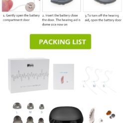 6-Channel Digital Hearing Aid Audifonos Sound Amplifiers Wireless Ear Aids for Elderly Moderate to Severe Loss Hearing Amplifier color: AAB100-Champagne-L|AAB100-Champagne-R|AAB100-Pearl grey-L|AAB100-Pearl grey-R|Champagne-Pair|Graphite grey-L|Graphite grey-Pair|Graphite grey-R|Pearl grey-Pair  Best Hearing Aids In 2022 New Arrivals Best Sellers