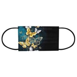Adult Face Mask. 50pc Disposable Masks Butterflies Mask for Women Fashion Covers Fashion Mouths 3-ply Proteccion Face Masks Halloween Cosplay color: A 50PCS|B 50PCS|C 50PCS|D 50PCS|E 50PCS|F 50PCS  Face Masks For Adults New Arrivals Protection Against COVID-19 Best Sellers