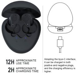 Bluetooth Rechargeable App-Controlled Hearing Aid Amplifiers color: Black  New Arrivals Best Sellers