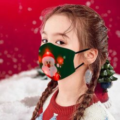 Children Led Christmas Masks Light Up Glowing Halloween Cosplay Mondmasker Face Mask For Kids Mondkapjes masque Mascarillas color: A|B|C|D|E|F  New Arrivals Protection Against COVID-19 Best Back to School Face Masks For Kids Best Sellers