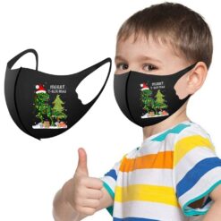 Christmas Cartoon Dinosaur Reusable Face Mask Child Masks For Protection Children Washable Face Mask For Kids Boy Halloween color: A|B|C|D|E  New Arrivals Protection Against COVID-19 Safest Face Masks For Kids Best Back to School Face Masks For Kids Best Sellers