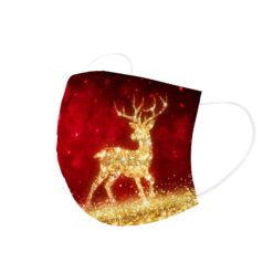 Christmas Deer Disposable Mask Face Mask Adult Halloween Mouth Mask Cute Disposable Masks Woman Mascarillas Desechables Mujer color: A|B|C|D|E  Face Masks For Adults New Arrivals Protection Against COVID-19