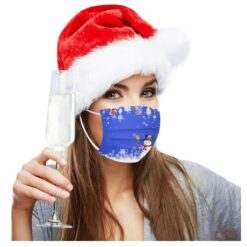 Christmas Mask Disposable Face Mask Adult 10pc Halloween Anime Mask For Face Women’s Printed Masks Fabric Cover Mascara Facial color: A|B|C|D  Face Masks For Adults New Arrivals Protection Against COVID-19 Face Masks