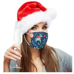 Christmas Mask Disposable Face Mask Adult 10pc Halloween Anime Mask For Face Women’s Printed Masks Fabric Cover Mascara Facial color: A|B|C|D  Face Masks For Adults New Arrivals Protection Against COVID-19 Face Masks