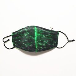 Colorful Led Mask For Women Fashion Colorful Glowing Nightclub Party Bar Bungee Rechargeable Party Decoration Mask Маска color: Black|White  Face Masks For Adults Protection Against COVID-19 Face Masks Safest LED Beauty Masks Best Sellers