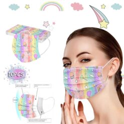 Cute Disposable Face Masks For Teenagers (50 Pcs) color: Mixed A 50PC|Mixed B 50PC|Mixed C 50PC|Mixed D 50PC|Mixed E 50PC|Mixed F 50PC|Mixed G 50PC|Mixed H 50PC|Mixed I 50PC|Mixed J 50PC|Mixed K 50PC|Mixed L 50PC|Mixed M 50PC|Mixed N 50PC|Mixed O 50PC|Mixed P 50PC|Mixed Q 50PC|Mixed R 50PC|Mixed S 50PC|Mixed T 50PC|Mixed U 50PC|Mixed V 50PC|Mixed X 50PC  Face Masks For Adults Face Shields For Kids New Arrivals Protection Against COVID-19 Face Masks Face Mask Extensions For Kids or Adults Safest Face Masks For Kids Best Back to School Face Masks For Kids Best Sellers