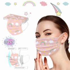 Cute Disposable Face Masks For Teenagers (50 Pcs) color: Mixed A 50PC|Mixed B 50PC|Mixed C 50PC|Mixed D 50PC|Mixed E 50PC|Mixed F 50PC|Mixed G 50PC|Mixed H 50PC|Mixed I 50PC|Mixed J 50PC|Mixed K 50PC|Mixed L 50PC|Mixed M 50PC|Mixed N 50PC|Mixed O 50PC|Mixed P 50PC|Mixed Q 50PC|Mixed R 50PC|Mixed S 50PC|Mixed T 50PC|Mixed U 50PC|Mixed V 50PC|Mixed X 50PC  Face Masks For Adults Face Shields For Kids New Arrivals Protection Against COVID-19 Face Masks Face Mask Extensions For Kids or Adults Safest Face Masks For Kids Best Back to School Face Masks For Kids Best Sellers