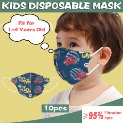 Cute Disposable Face Masks For Toddlers (10 Pcs) color: 10PC A|10PC B|10PC C|10PC D|10PC E|10PC F|10PC G|10PC H|10PC I|10PC J|10PC K|10PC L|10PC M|10PC N|10PC O|10PC P|10PC Q|10PC R|10PC S|10PC T|10PC U|10PC V|10PC W|10PC X  New Arrivals Protection Against COVID-19 Face Masks Face Mask Extensions For Kids or Adults Safest Face Masks For Kids Best Back to School Face Masks For Kids