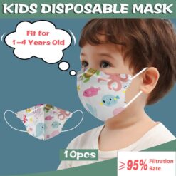 Cute Disposable Face Masks For Toddlers (10 Pcs) color: 10PC A|10PC B|10PC C|10PC D|10PC E|10PC F|10PC G|10PC H|10PC I|10PC J|10PC K|10PC L|10PC M|10PC N|10PC O|10PC P|10PC Q|10PC R|10PC S|10PC T|10PC U|10PC V|10PC W|10PC X  New Arrivals Protection Against COVID-19 Face Masks Face Mask Extensions For Kids or Adults Safest Face Masks For Kids Best Back to School Face Masks For Kids