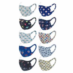 Cute Washable Face Masks For Kids (10 Masks) color: A|B|C|D|E|F|G|H|I|J|K|L|M|N|O|P|Q|R  New Arrivals Protection Against COVID-19 Safest Face Masks For Kids Best Back to School Face Masks For Kids Best Sellers