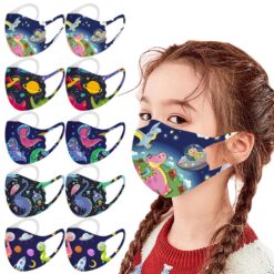 Cute Washable Face Masks For Kids (10 Masks) color: A|B|C|D|E|F|G|H|I|J|K|L|M|N|O|P|Q|R  New Arrivals Protection Against COVID-19 Safest Face Masks For Kids Best Back to School Face Masks For Kids Best Sellers