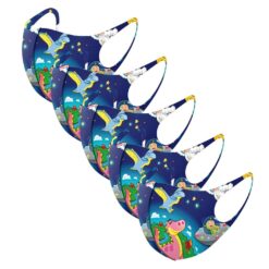 Day Care And Kindergarden. 5pcs Mask Mascarillas Non Wove Children's Mask Anti-dust Earloop Mouth Mask Realistic Mascara Kids Mask Halloween Cosplay Маска color: 5PCS|5pcs|5pcs|5pcs|5pcs|5pcs|5pcs|5pcs  