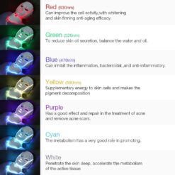 Face + Neck Skin Rejuvenating LED Mask color: EU PLUG (220-240V)|UK PLUG (220-240V)|US PLUG (100-110V)  New Arrivals Skin Care Safest LED Beauty Masks Best Sellers