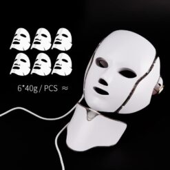 Foreverlily 7 Colors Led Facial Mask Led Korean Photon Therapy Face Mask Machine Light Therapy Acne Mask Neck Beauty Led Mask 1ef722433d607dd9d2b8b7: Belgium|China|Russian Federation|United States  face Mask Face Mask Anti-Acne, Wrinkle Removal, Skin Rejuvenation Therapy Face Mask NEW Face Masks Uncategorized