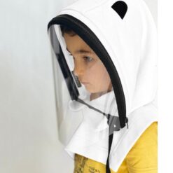 Full Protective Face Wear Clear Hooded Hat Face Shield Reusable Removable Masks For Face With Children Halloween Cosplay color: A|B|C|D  New Arrivals Coronavirus Protective Gear Safest Face Masks For Kids Best Back to School Face Masks For Kids Best Sellers