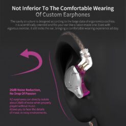 KZ ZS10 Pro Noise Cancelling Earphones 4BA+1DD Hybrid 10 driver Units HIFI Bass Earbuds in ear Monitor Metal Headset color: ZS10 Pro Black Mic|ZS10 Pro Black NoMic|ZS10 Pro Blue Mic|ZS10 Pro Blue No Mic|ZS10 Pro Purple Mic|ZS10Pro Purple NoMic|ZS10ProGlareblueMIc|ZS10ProGlareblueNoMi|ZS10ProGlareGoldMic|ZS10ProGlareGoldNoMi  Best Hearing Aids In 2022 New Arrivals Best Sellers
