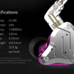 KZ ZS10 Pro Noise Cancelling Earphones 4BA+1DD Hybrid 10 driver Units HIFI Bass Earbuds in ear Monitor Metal Headset color: ZS10 Pro Black Mic|ZS10 Pro Black NoMic|ZS10 Pro Blue Mic|ZS10 Pro Blue No Mic|ZS10 Pro Purple Mic|ZS10Pro Purple NoMic|ZS10ProGlareblueMIc|ZS10ProGlareblueNoMi|ZS10ProGlareGoldMic|ZS10ProGlareGoldNoMi  Best Hearing Aids In 2022 New Arrivals Best Sellers
