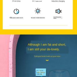 Smart Electric Toothbrush Kids Silicon Automatic Ultrasonic Teeth Tooth Brush Cartoon Pattern Children 360 Degrees XaoMi U color: 1-7 blue|1-7 blue A|1-7 blue box|1-7 head|1-7 pink|1-7 pink A|1-7 pink box|1-7 yellow|1-7 yellow A|1-7 yellow box|8-14 blue|8-14 blue A|8-14 blue box|8-14 head|8-14 pink|8-14 pink A|8-14 pink box|8-14 yellow|8-14 yellow A|8-14 yellow box|Pink|Blue|Yellow  New Arrivals Uncategorized Best Sellers