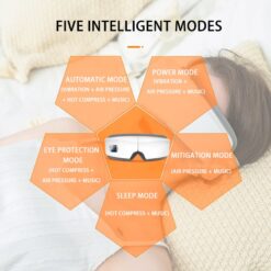 4D Smart Airbag Vibration Eye Massager Eye Care Instrumen Heating Bluetooth Music Relieves Fatigue And Dark Circles 1ef722433d607dd9d2b8b7: China|United States  New Arrivals Uncategorized Best Sellers