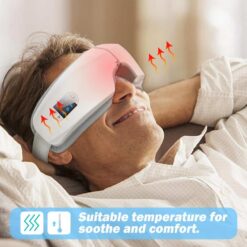 4D Smart Airbag Vibration Eye Massager Eye Care Instrumen Heating Bluetooth Music Relieves Fatigue And Dark Circles 1ef722433d607dd9d2b8b7: China|United States  New Arrivals Uncategorized Best Sellers