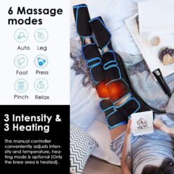 360° Foot air pressure leg massager promotes blood circulation, body massager, muscle relaxation, lymphatic drainage device 2022 1ef722433d607dd9d2b8b7: China|France|Italy|Russian Federation|Saudi Arabia|SPAIN|United States  New Arrivals Foot Pain Relief Best Sellers