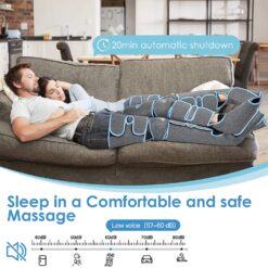 360° Foot air pressure leg massager promotes blood circulation, body massager, muscle relaxation, lymphatic drainage device 2022 1ef722433d607dd9d2b8b7: China|France|Italy|Russian Federation|Saudi Arabia|SPAIN|United States  New Arrivals Foot Pain Relief Best Sellers