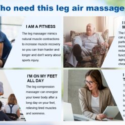 360° Foot air pressure leg massager promotes blood circulation, body massager, muscle relaxation, lymphatic drainage device 2022 1ef722433d607dd9d2b8b7: China|France|Italy|Russian Federation|Saudi Arabia|SPAIN|United States  New Arrivals Foot Pain Relief Best Sellers