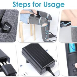360° Foot air pressure leg massager promotes blood circulation, body massager, muscle relaxation, lymphatic drainage device 2022 1ef722433d607dd9d2b8b7: China|France|Italy|Russian Federation|Saudi Arabia|SPAIN|United States  New Arrivals Foot Pain Relief Best Sellers