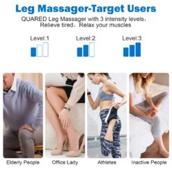 360° Foot air pressure leg massager promotes blood circulation, body massager, muscle relaxation, lymphatic drainage device 2022 1ef722433d607dd9d2b8b7: China|France|Italy|Russian Federation|Saudi Arabia|SPAIN|United States  New Arrivals Foot Pain Relief Best Sellers