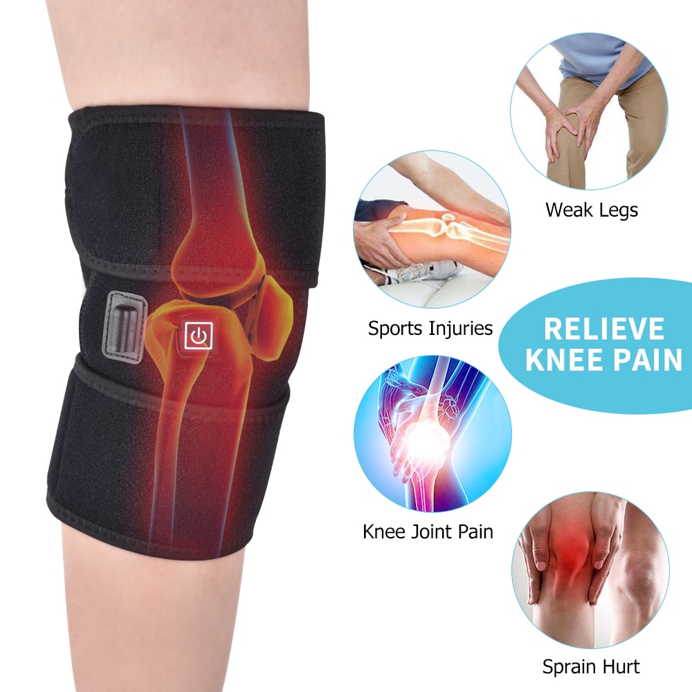 Arthritis Support Brace Infrared Heating Therapy Knee Pad Rehabilitation Assistance Recovery Aid Arthritis Knee Pain Relief