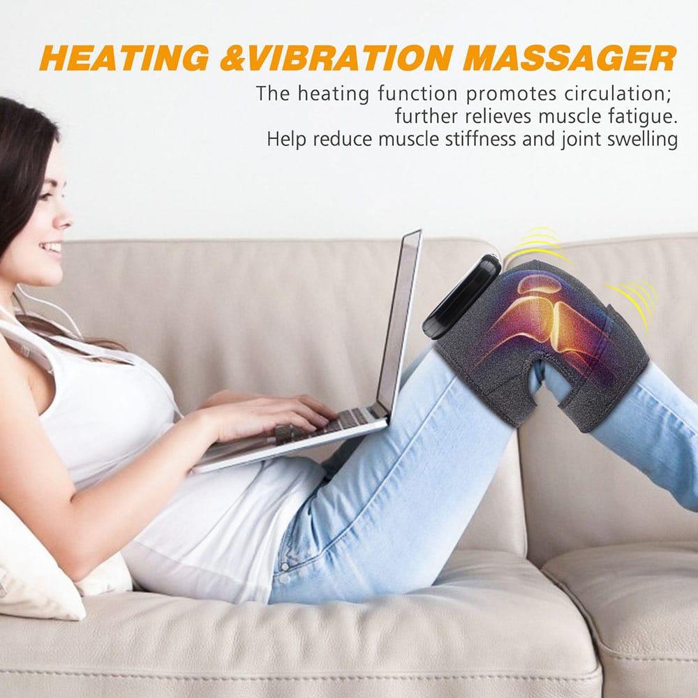 Electric Heating Knee Massage Hot Compress Therapy Support Brace Protector for Knee Shoulder Hand Pain Relief Joint Recovering