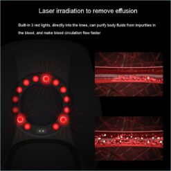 Electric Knee Joint Massager LCD DisplayTouch Control Automatic Vibration Quick Heating Physiotherapy Pain Relief Rehabilitation color: Knee massager type A|Knee massager type B  New Arrivals Uncategorized Best Sellers