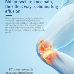 Electric Knee Joint Massager LCD DisplayTouch Control Automatic Vibration Quick Heating Physiotherapy Pain Relief Rehabilitation color: Knee massager type A|Knee massager type B  New Arrivals Uncategorized Best Sellers
