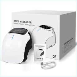 Electric Knee Joint Massager LCD DisplayTouch Control Automatic Vibration Quick Heating Physiotherapy Pain Relief Rehabilitation color: Knee massager type A|Knee massager type B  New Arrivals Uncategorized Best Sellers