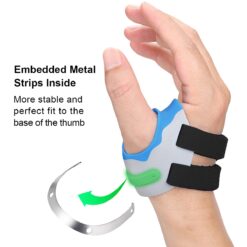 VELPEAU CMC Thumb Orthosis Relieves Arthritis Pain At The Bottom of Thumb Lightweight and Breathable Support Brace With Sleeve color: LEFT|RIGHT  New Arrivals Uncategorized Best Sellers
