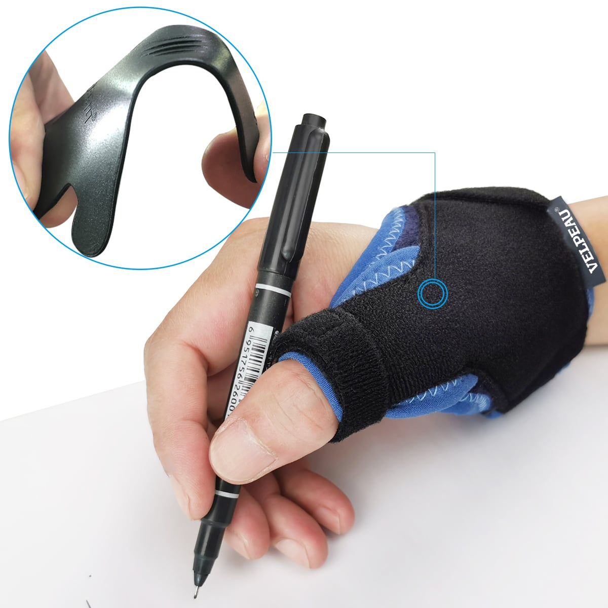 VELPEAU Tenosynovitis Thumb Protector for Mouse Hand Relieve Pain Thumb Brace Light Breathable Splint for Left and Right Hand 1ef722433d607dd9d2b8b7: CN|Russian Federation New Arrivals Uncategorized Best Sellers