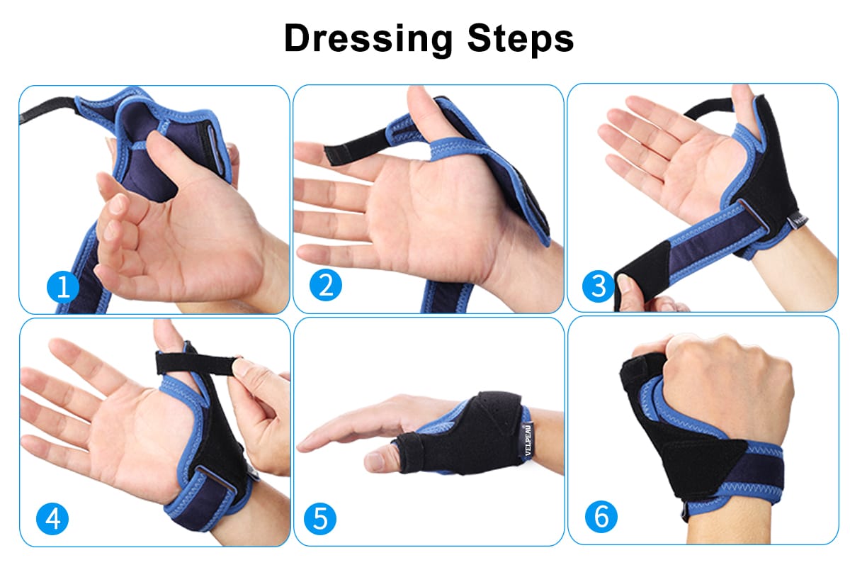 VELPEAU Tenosynovitis Thumb Protector for Mouse Hand Relieve Pain Thumb Brace Light Breathable Splint for Left and Right Hand 1ef722433d607dd9d2b8b7: CN|Russian Federation New Arrivals Uncategorized Best Sellers