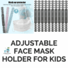 Adjustable Face Mask Holder For Kids color: 10pc|10PC A|10PC A|10PC B|10PC B|10PC C|10PC C  New Arrivals Protection Against COVID-19 Contactless Thermometers Face Masks & Face Shields Face Masks Safest Face Masks For Kids Best Back to School Face Masks For Kids Face Mask Extensions (Kids & Adults) Best Sellers